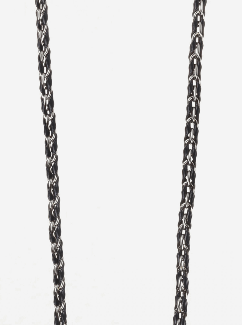 Black and Silver Phone Chain