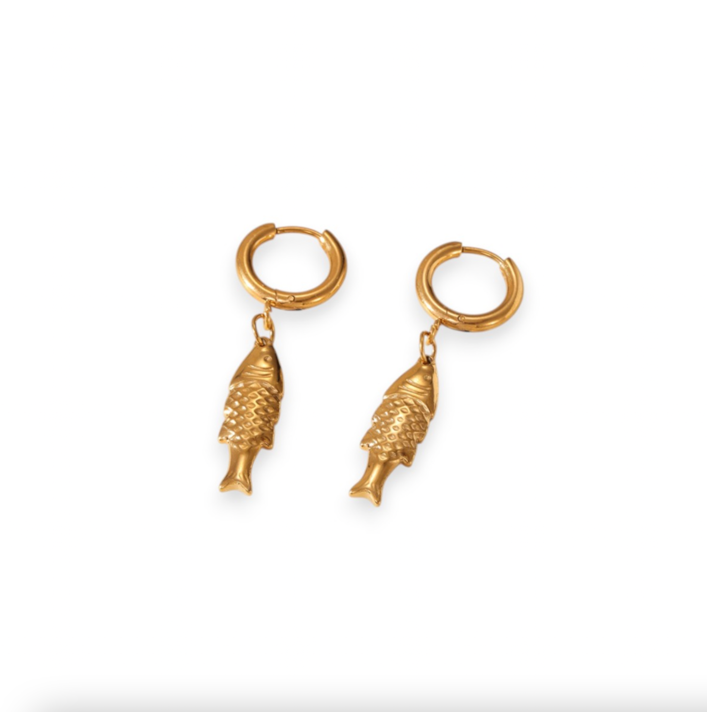 Fish Pendant Earrings