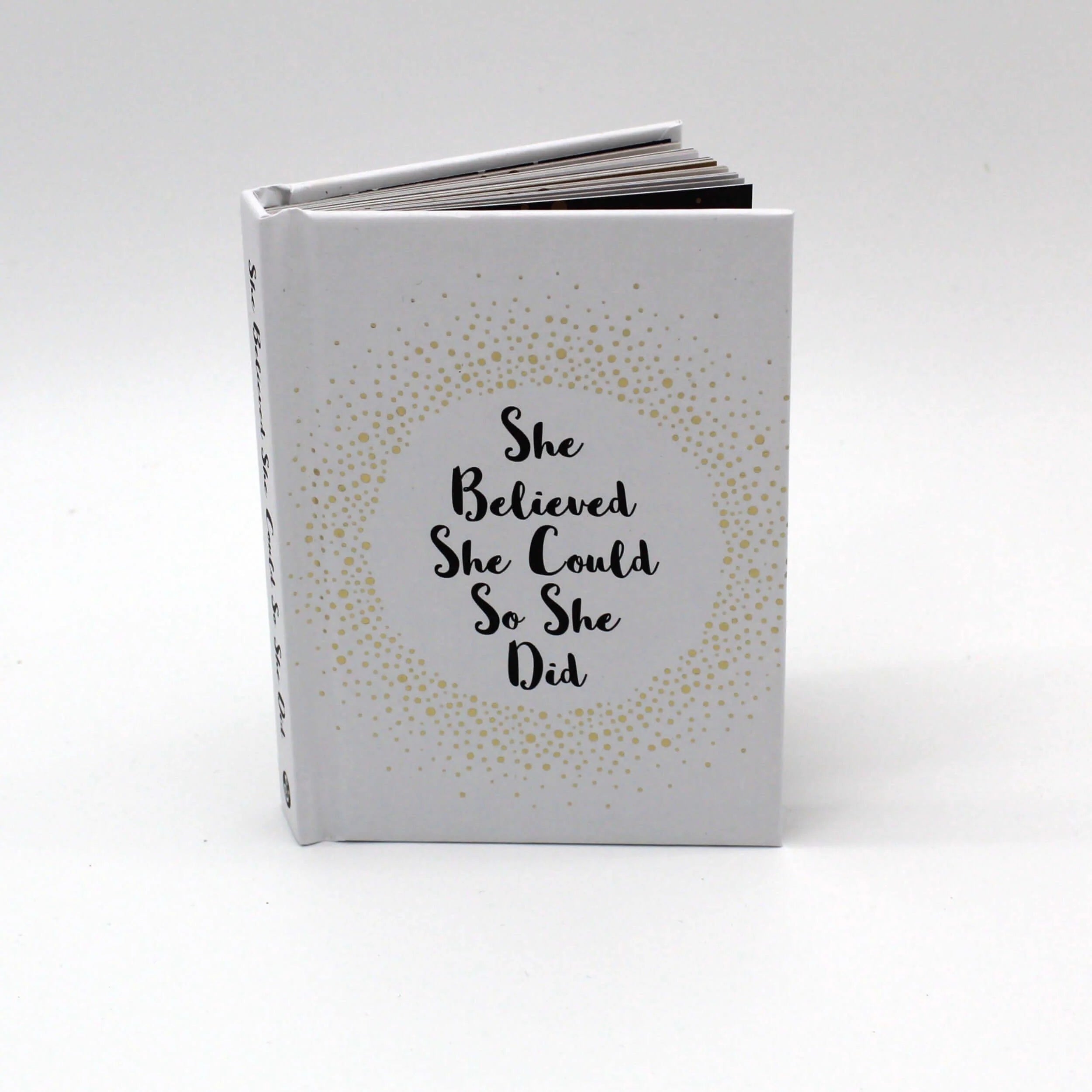 SHE BELIEVED SHE COULD BOOK