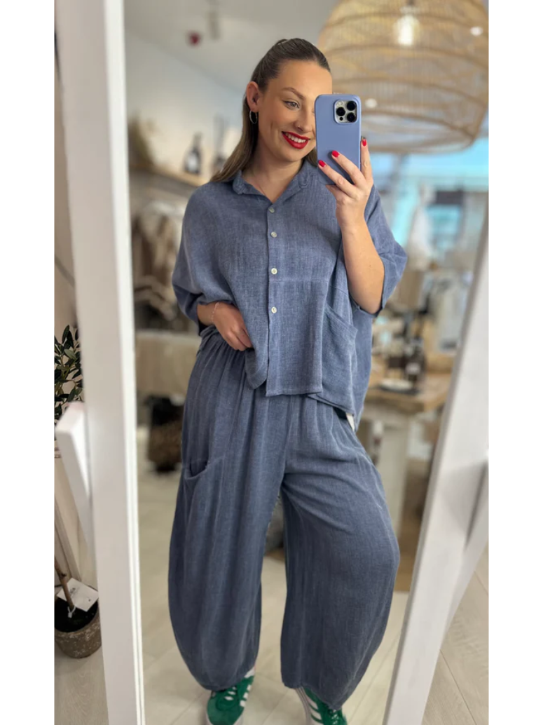 Carolta Cheesecloth Shirt