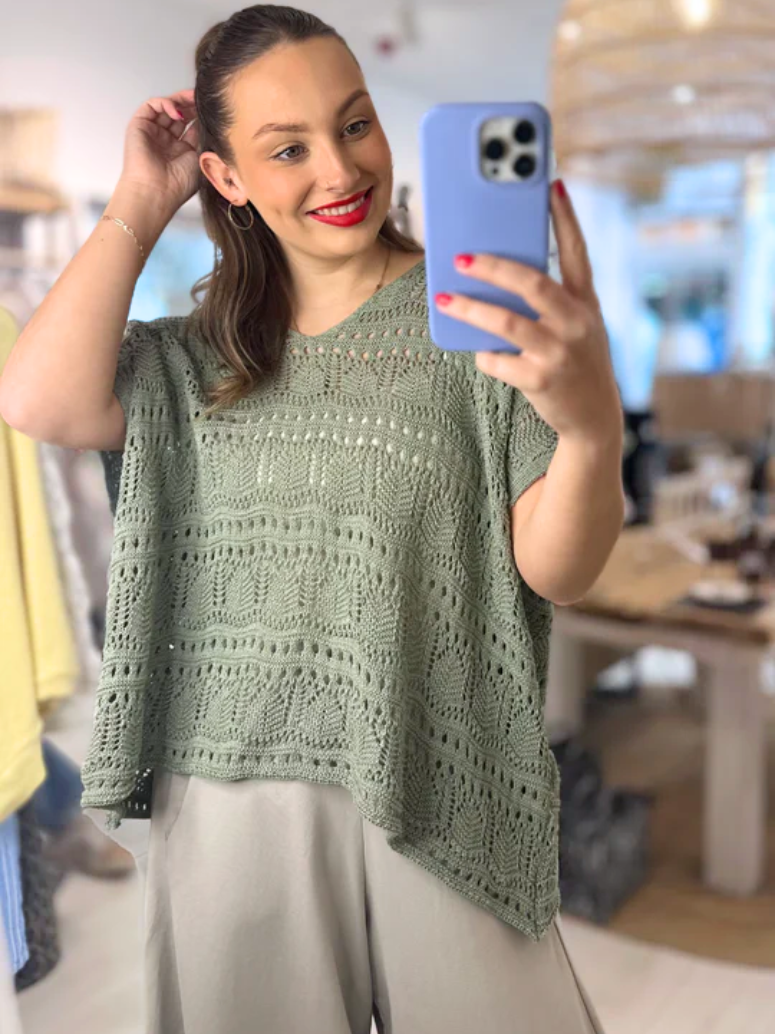 Charlotte Crochet Top
